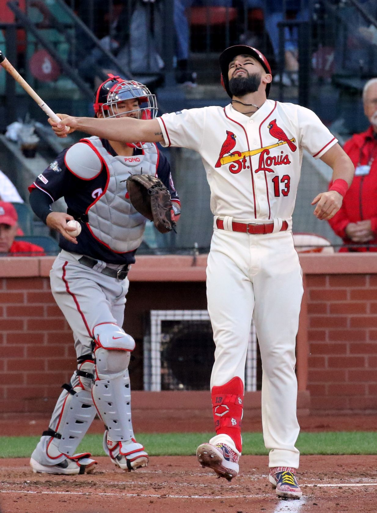 Washington Nationals vs St. Louis Cardinals, Game 2 NLCS in St. Louis